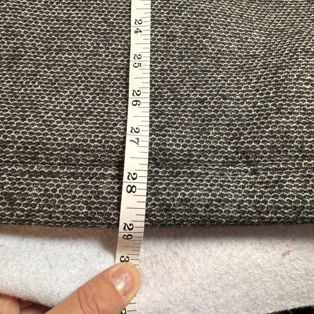 Orvis Men XL Classic‎ Collection Gray Textured Sherpa 1/4 Zip Pullover Jacket